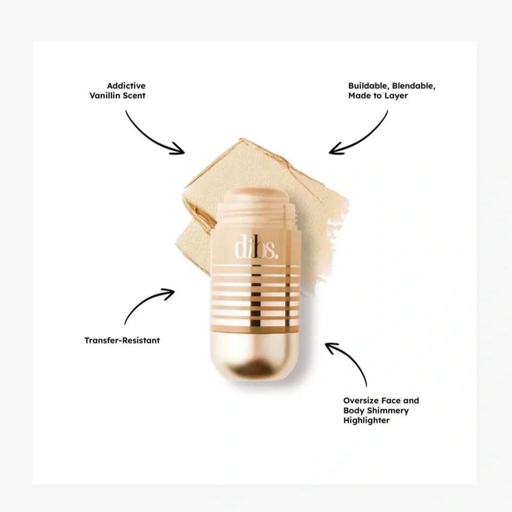 Dibs Radiant Highlight Stick — Good Life Gold